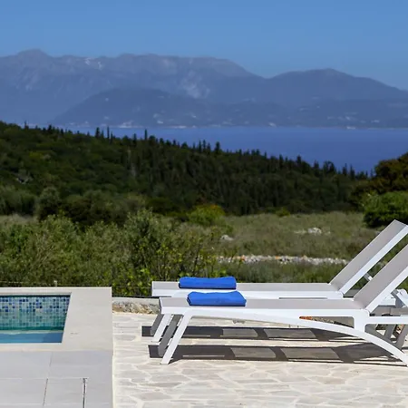 Ariste With Stunning Views Near Fiscardo Villa Katsarata