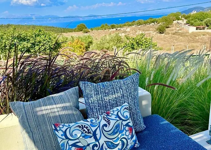 Ariste With Stunning Views Near Fiscardo Villa Katsarata